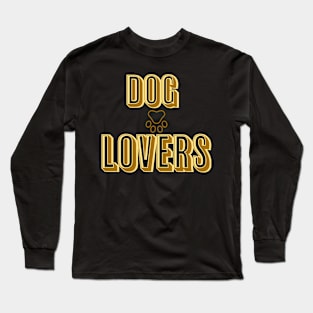 DOG LOVERS Long Sleeve T-Shirt